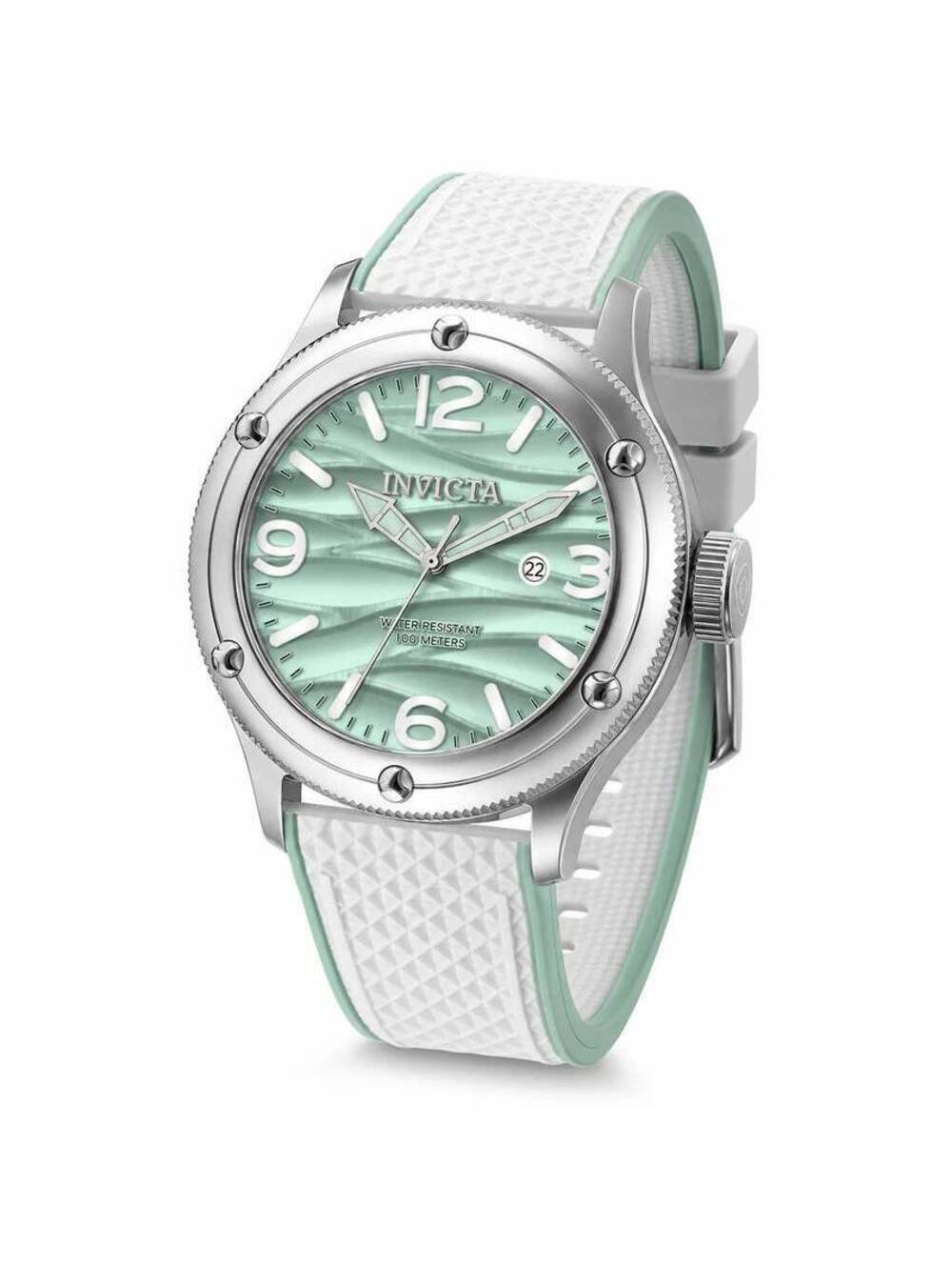 Invicta Pro Diver Men's Watch - 48mm, Tiffany Blue, White (50307)